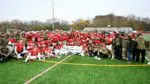 North Central College football team with CCIW championship