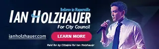 Ian Holzhauer for City Council. Believe in Naperville. Learn More.