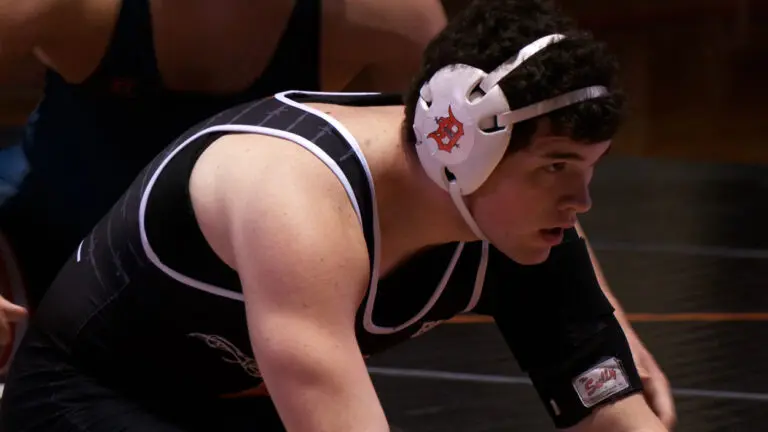 DeKalb wrestling focused vs Naperville North