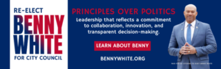 Re-Elect Benny White for City Council