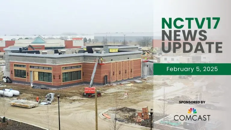 The Cheesecake Factory building at Block 59 that is being built with the NCTV17 News Update watermark