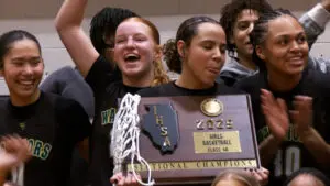 Waubonsie Valley with girls basketball sectional