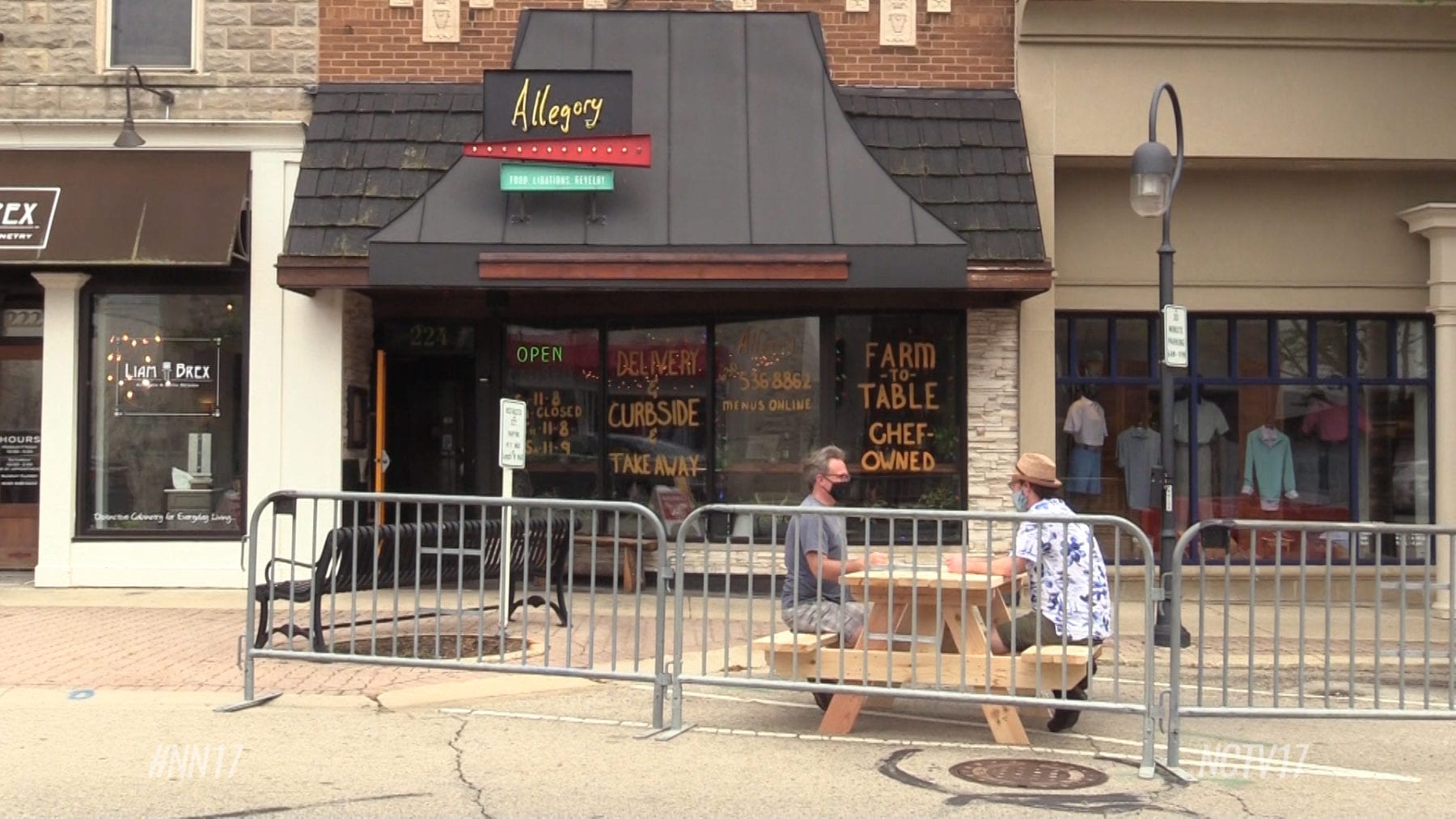 Allegory's Owner Builds Outdoor Patio Tables From Scratch