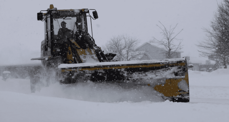 Snow Plow from Naperville last winter.