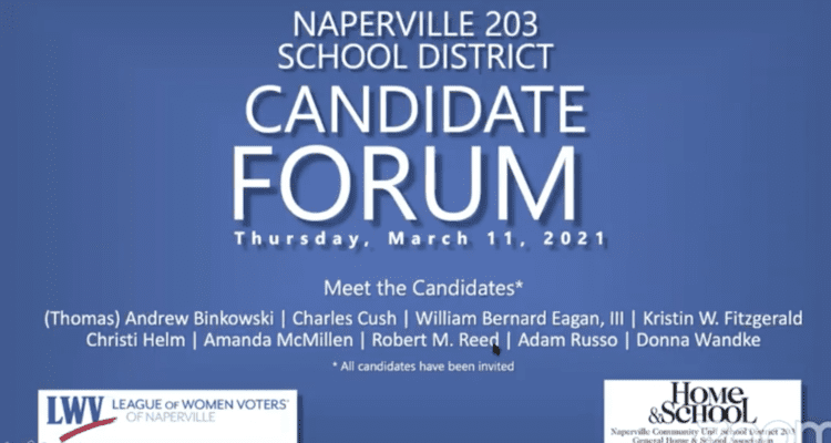 Naperville School District 203 Candidate Forum 2021 | NCTV17