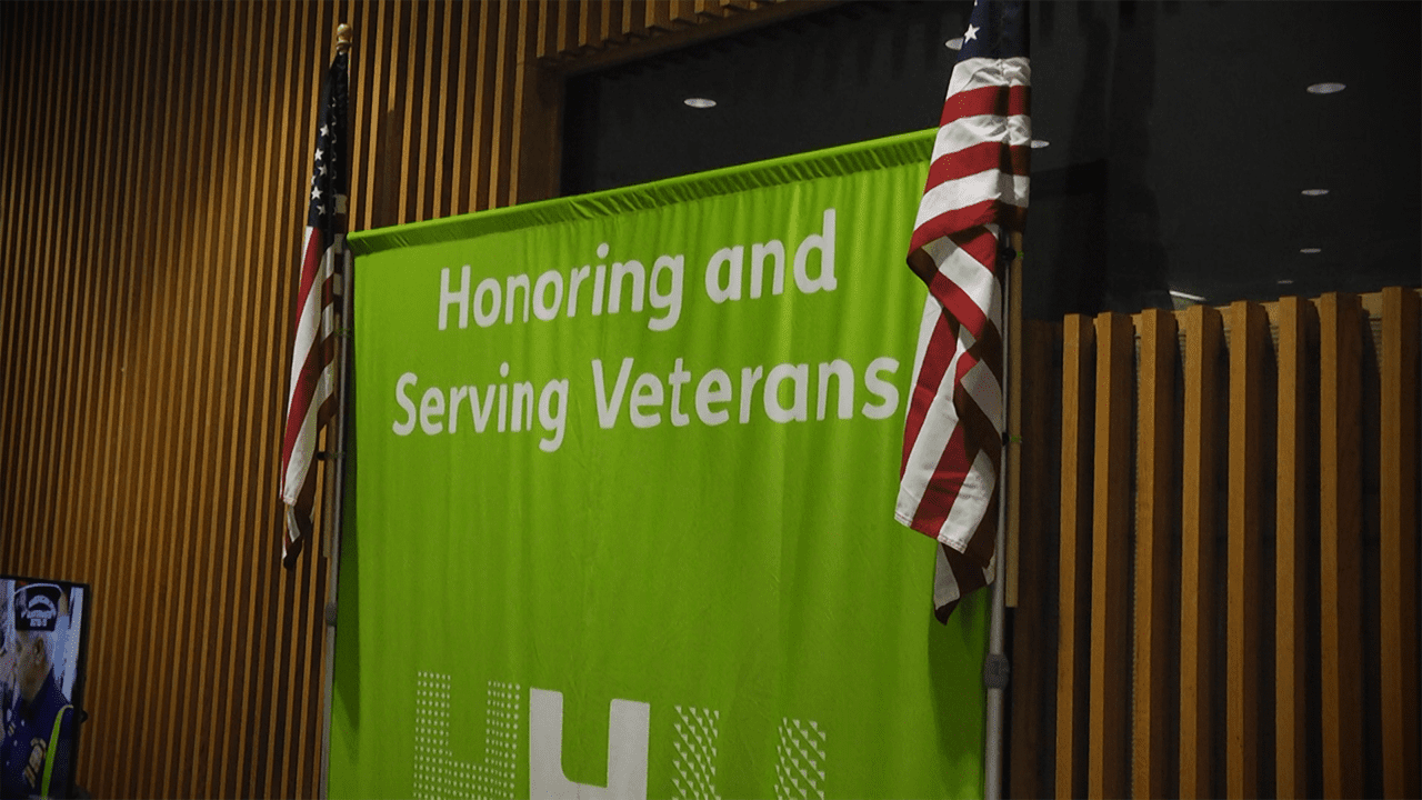 Veterans day at iowa state fair