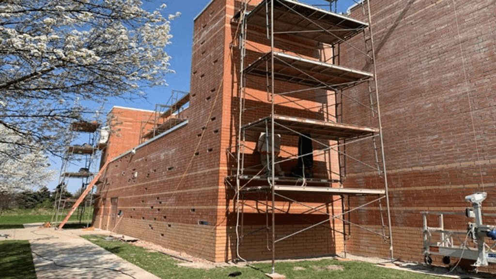 D204 School Being Renovated