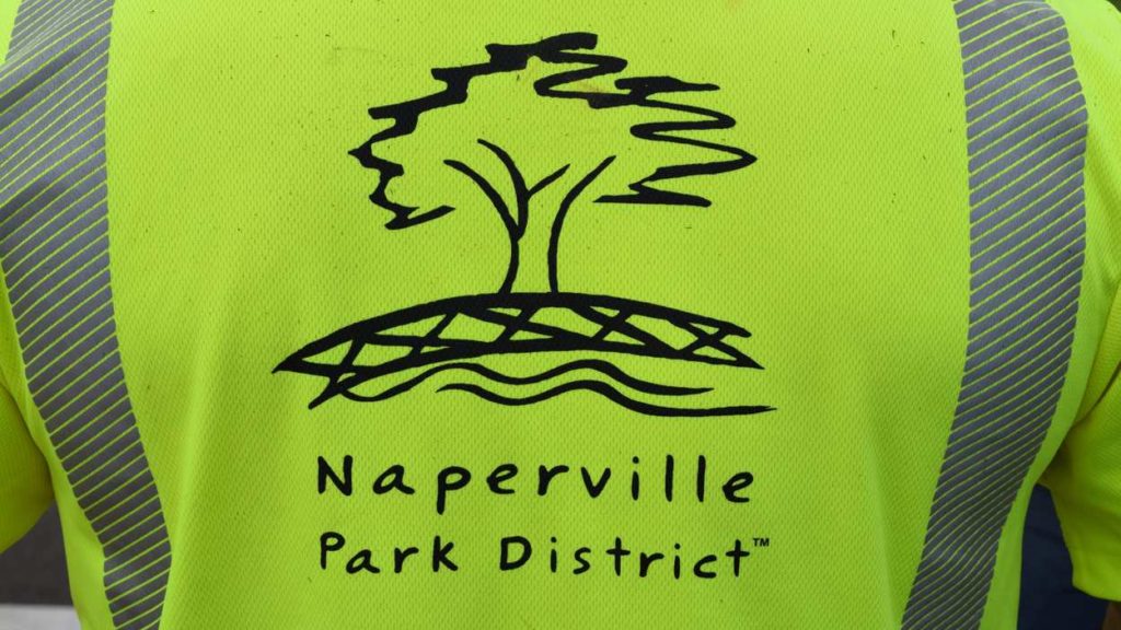 file image of Naperville Park District logo on a shirt