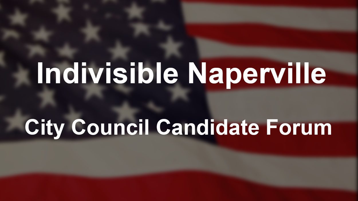 Indivisible Naperville City Council Candidate Forum NCTV17