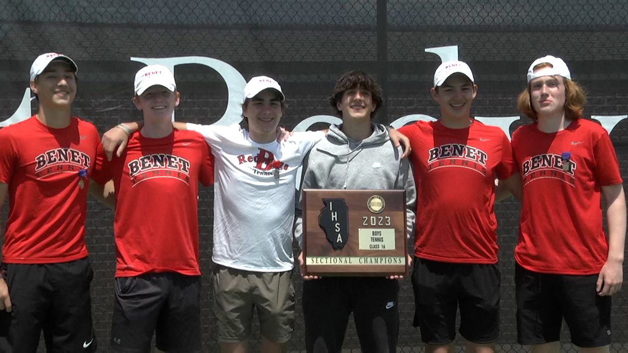 Benet Academy Boys Tennis Serves Up A Sectional Championship