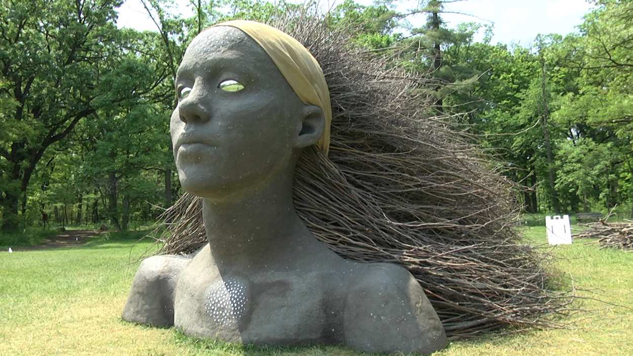 Morton Arboretum opens "Of The Earth" largescale sculpture exhibit