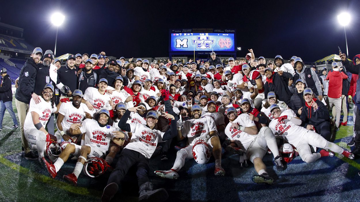 North Central College Football will be honored at the White House for