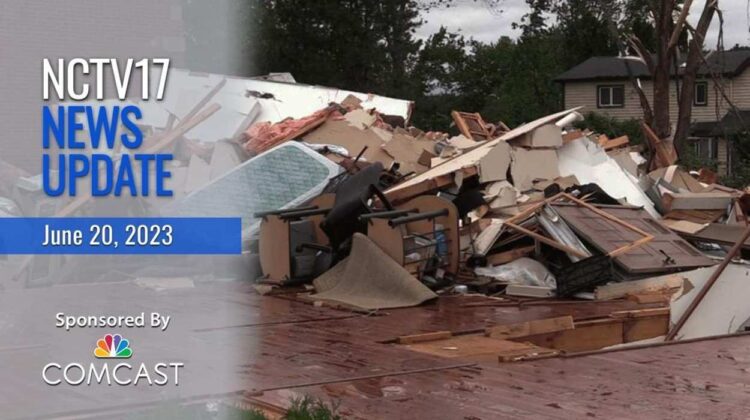 News Update Text 6/20/23 - 2021 Naperville tornado debris.