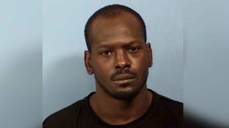 Mugshot of Frederick Holmon, sentenced for attempted armed robbery