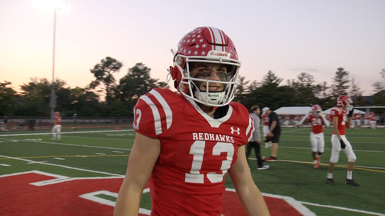 Aiden Clark’s late touchdown helps Naperville Central football take