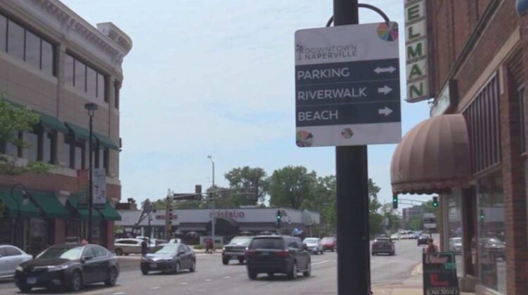 Washington St. in Downtown Naperville