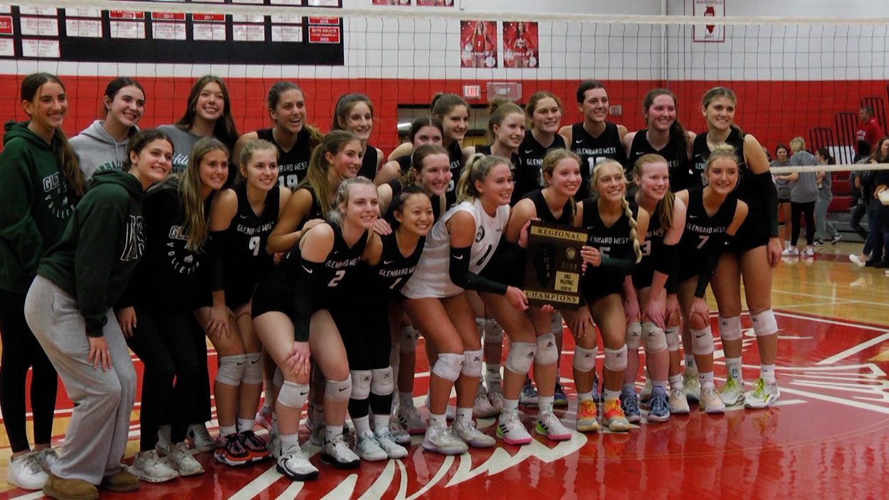 Glenbard West Sweeps Naperville Central In The Girls Volleyball ...