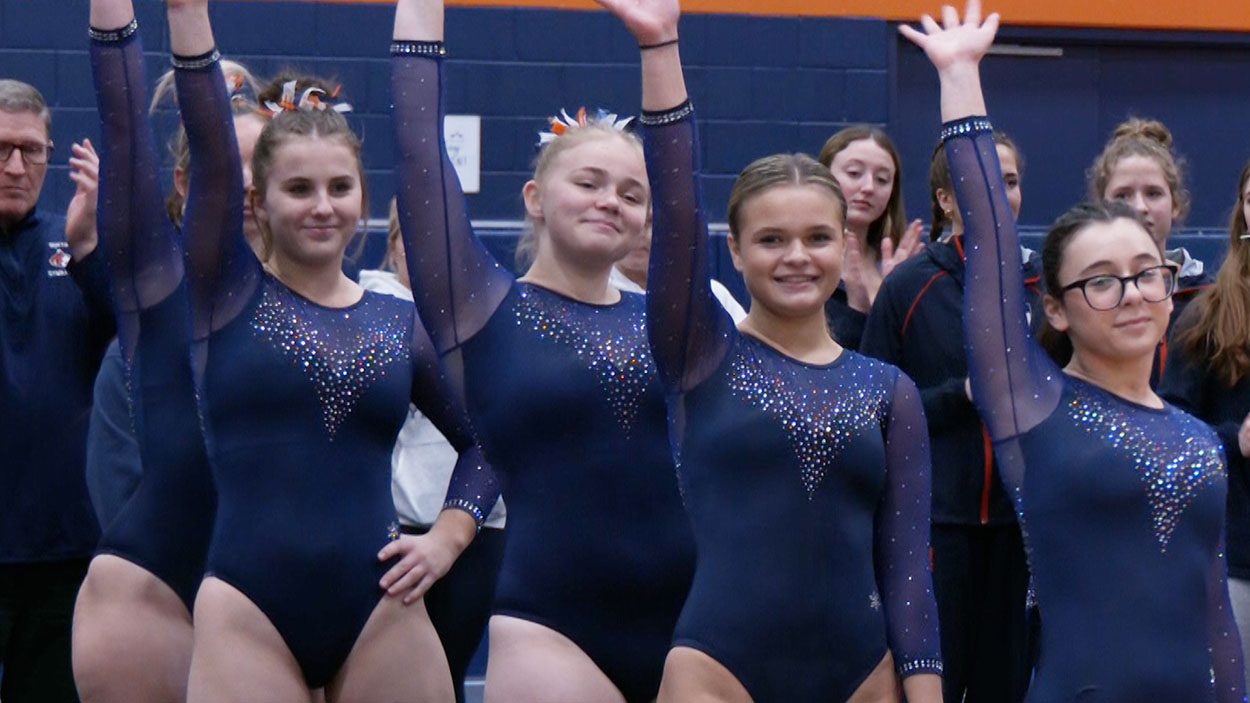 Naperville North gymnastics finishes in third place at the Oswego Co-Op ...