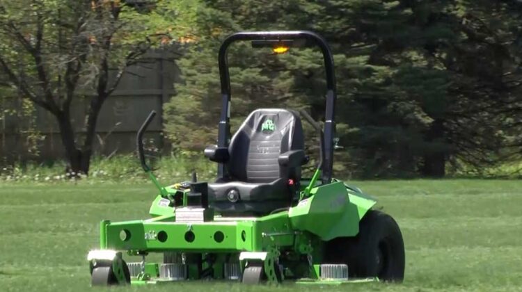 Havenshine Technologies' autonomous mower.