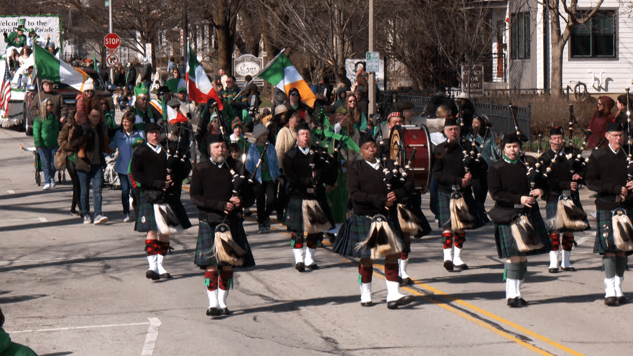 2024 St. Patrick's Day Parade shamrocked through Downtown Naperville