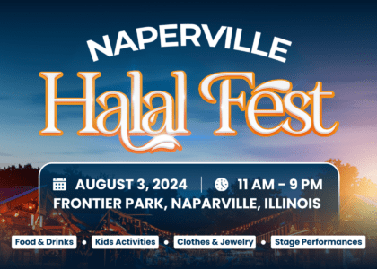Naperville Halal Fest. August 3 at Frontier Park