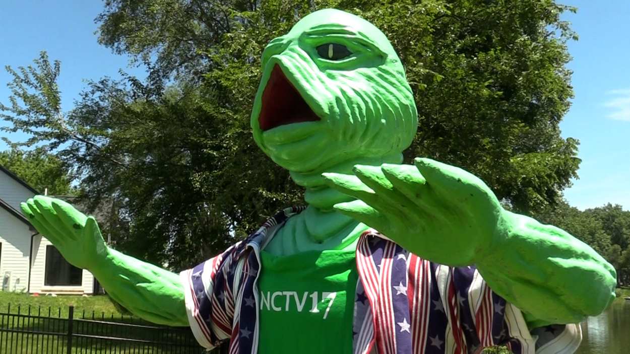 Swamp monster finds a new home just beyond the Naperville border | NCTV17