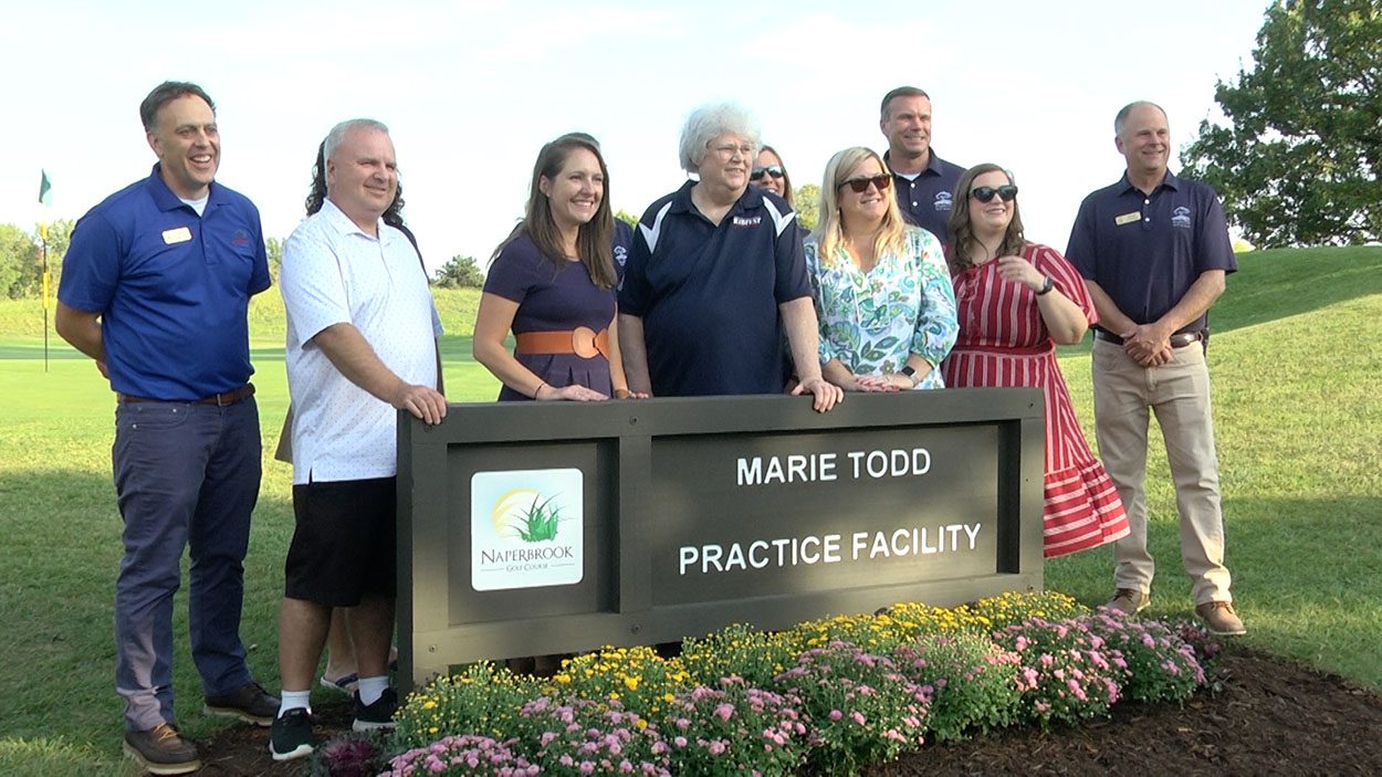 New golf practice facility honors longtime Naperville Park Board commissioner | NCTV17